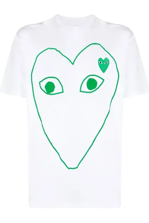 Comme des Garçons Heart-printed T-shirt