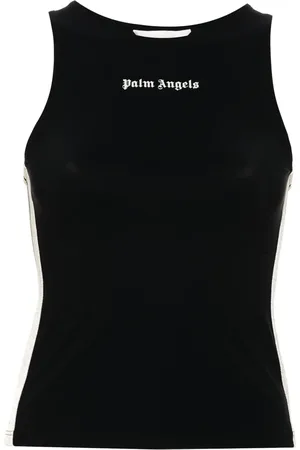 Palm Angels Logo-print tank top