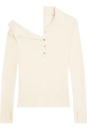 Courrèges Multi-button polo sweater