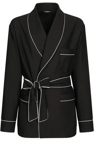 Dolce & Gabbana Contrast-trim bathrobe