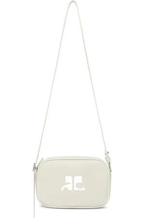 Courrèges Reedition leather camera bag