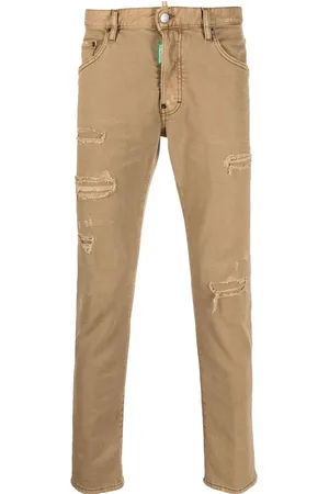 Dsquared2 Distressed straight-leg jeans