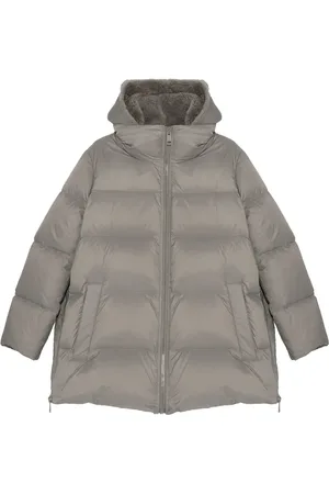 YVES SALOMON Hooded puffer jacket