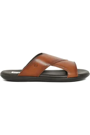 AMIR SLAMA Faux-leather slides
