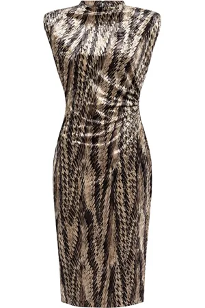 Diane von Furstenberg Abstract-pattern midi dress
