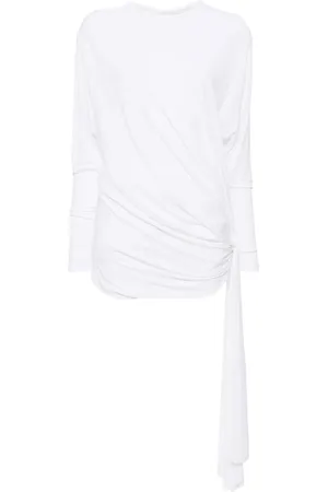 CHRISTOPHER ESBER Side cowl drape extension dress