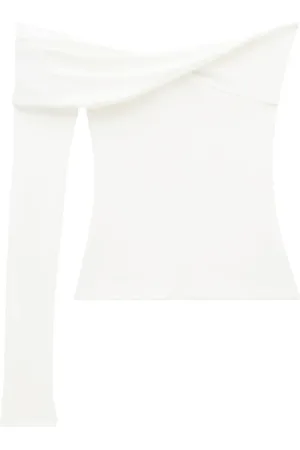 Courrèges Twisted jersey top