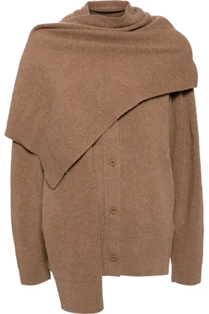 JNBY Scarf-collar cardigan