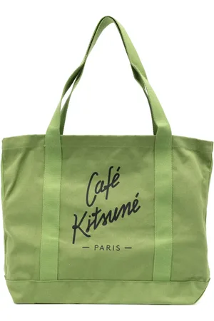 CAF Logo print canvas tote bag