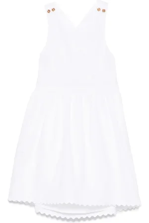 VERSACE Medusa-embroidered dress
