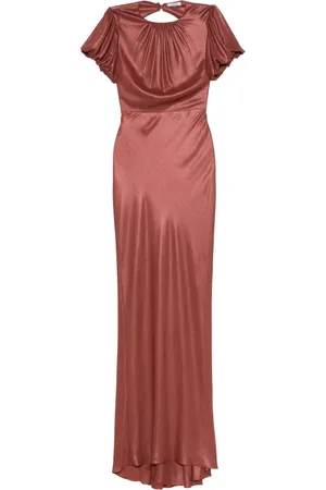 Parlor Open-back maxi dress