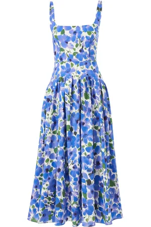 Carolina Herrera Floral-print midi dress