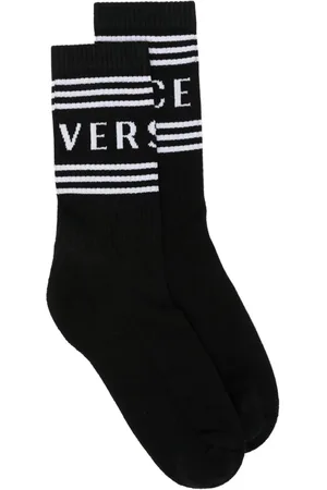 VERSACE 90s Vintage Logo socks