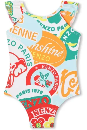 Kenzo Graphic-print swimsuit
