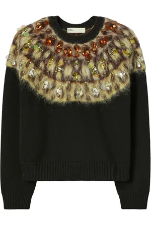 Tory Burch Embellished wool sweater