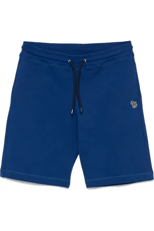 Paul Smith Zebra-patch track shorts