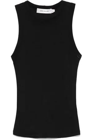 AYA MUSE Ribbed tank top