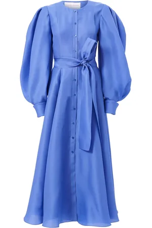 Carolina Herrera Puff-sleeve shirt dress