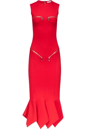AREA Handkerchief-hem dress