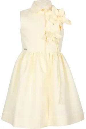 JESSIE AND JAMES Floral-appliqu?? dress