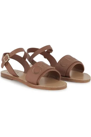 Chloé Logo-embroidered sandals