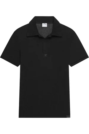 Courrèges Mesh polo shirt