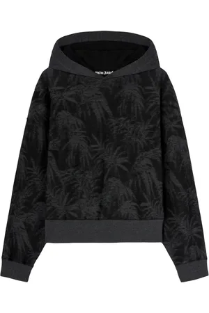 Palm Angels Curved-logo hoodie