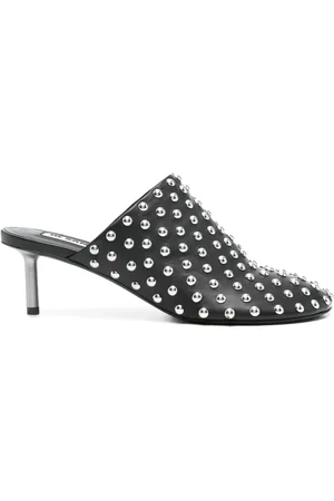 Jil Sander 60mm stud-embellished mules