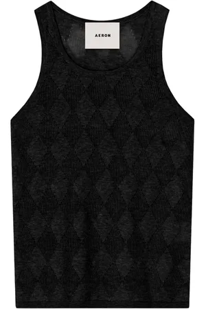 AERON Geometric tank top
