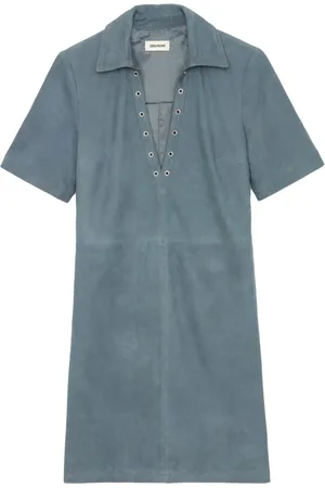 Zadig & Voltaire Leather mini dress