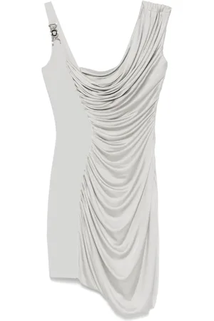 VERSACE Medusa Head-plaque mini dress