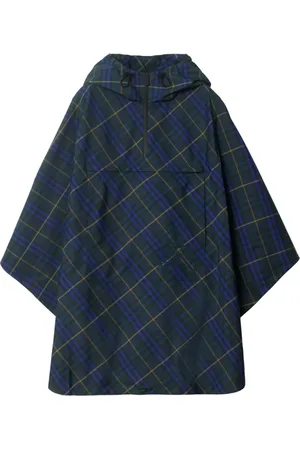 Burberry Packaway Check cape