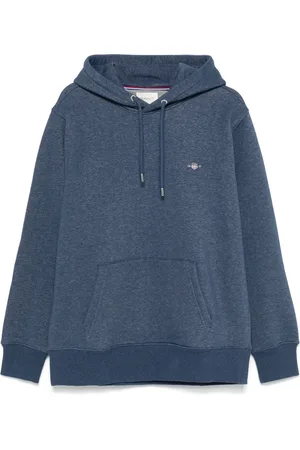 GANT Embroidered-logo hoodie