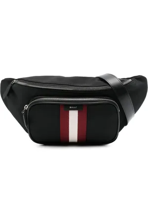 Bally Stripe-detail belt bag