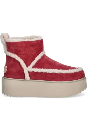 INUIKII X Coccinelle classic low shearling boots