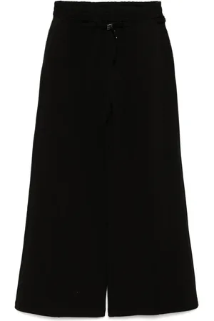 tout a coup Belted wide-leg sweatpants