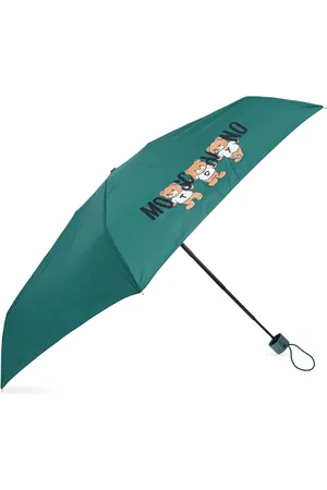 Moschino Teddy bear-logo print compact umbrella