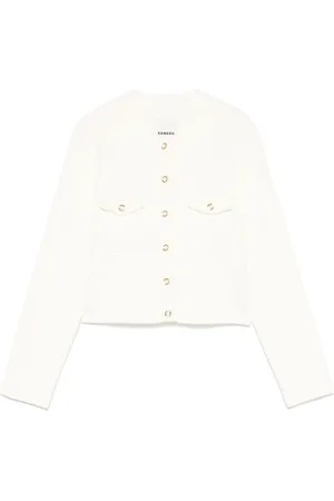 Sandro Ribbed-knit cardigan