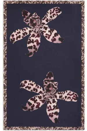 DRIES VAN NOTEN Floral-print cotton pareo