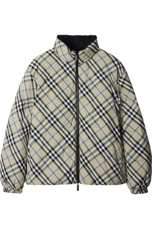 Burberry Reversible Check Snowdon puffer jacket