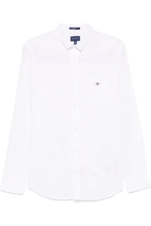 GANT Logo-embroidered shirt