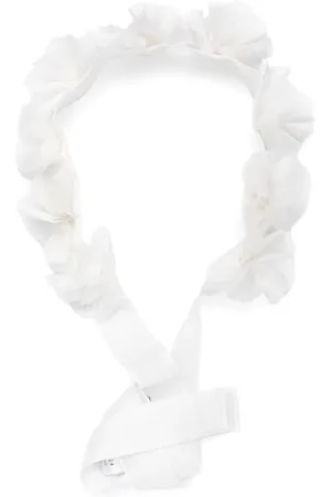 LA STUPENDERIA Floral-appliqu?? cotton hair band
