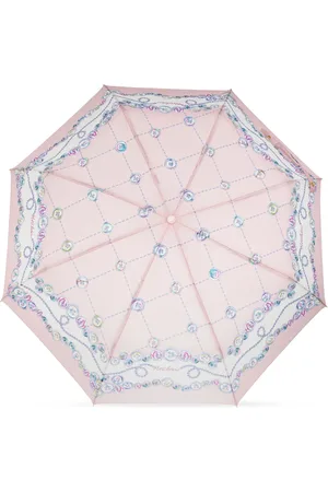 Moschino Button-print umbrella
