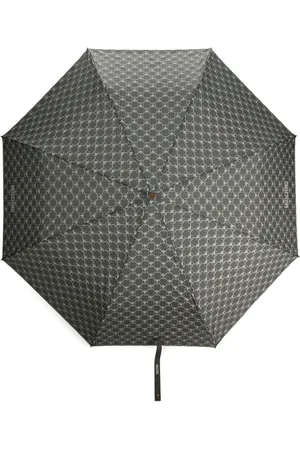 Moschino Monogram-print two-tone umbrella