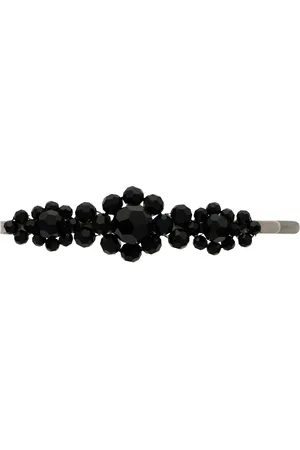 Simone Rocha Large floral bead embellished hair clip