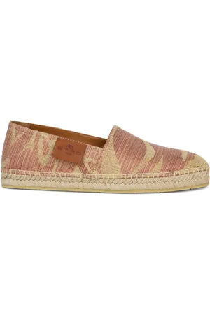 Etro Paisley-print linen espadrilles