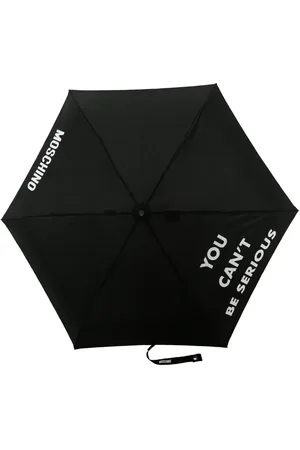 Moschino Slogan-print foldable umbrella