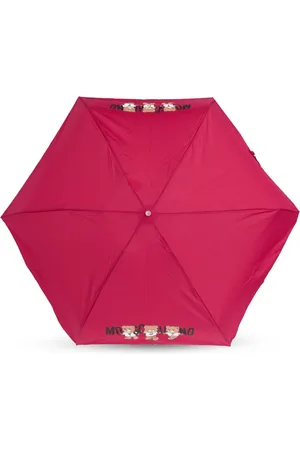 Moschino Teddy-motif compact umbrella