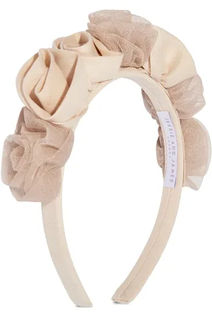 JESSIE AND JAMES Flower-detailing headband
