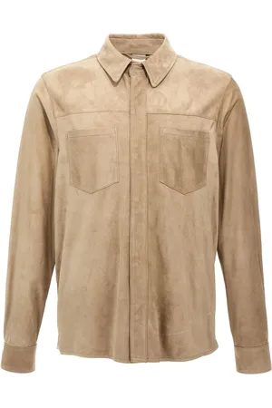 GIORGIO BRATO Suede shirt
